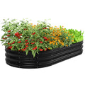Raised Garden Bed(Black,6x3x1ft)