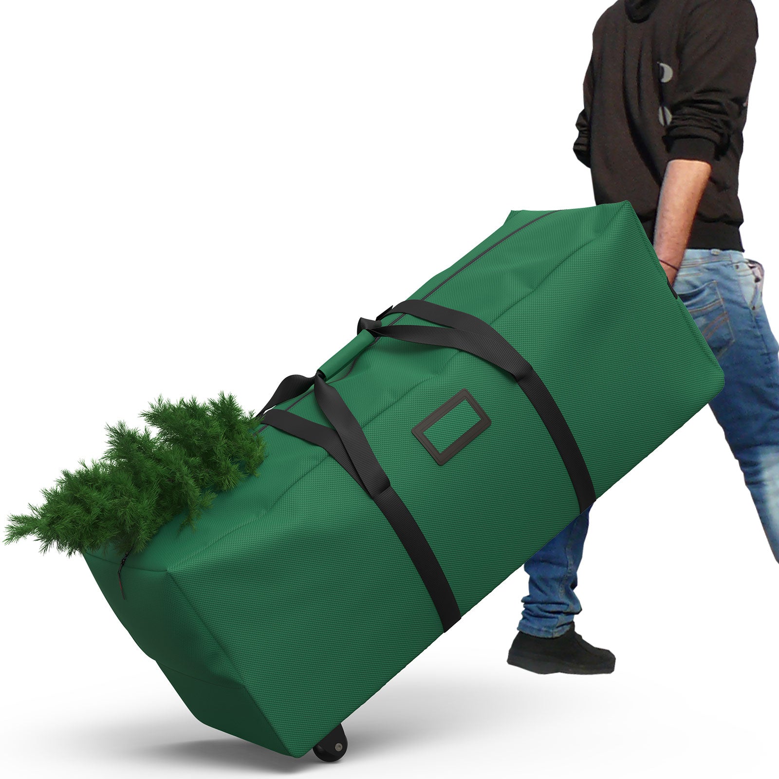 Rolling Christmas Tree Storage Bag( Green)