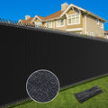 Privacy Screen Fence4X25FT(Black)