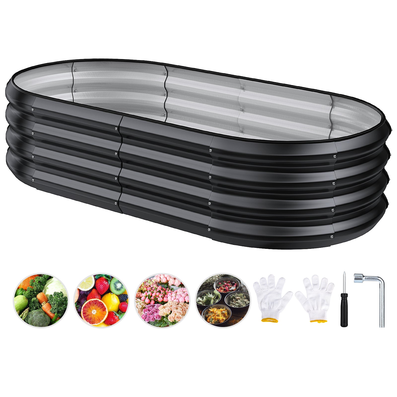 Raised Garden Bed (4x2x1ft)