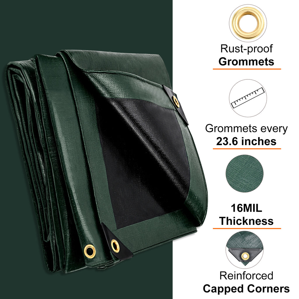 16 Mil Tarps (Green)