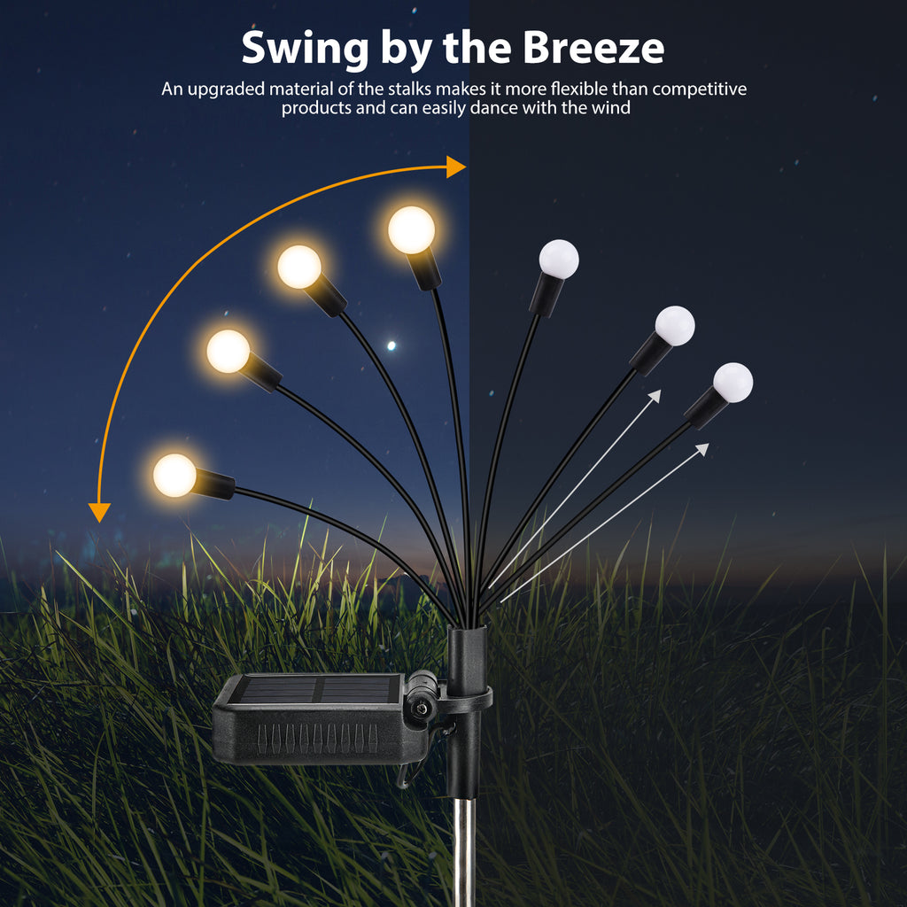 Firefly Solar Lights 2 Packs (Warm White)