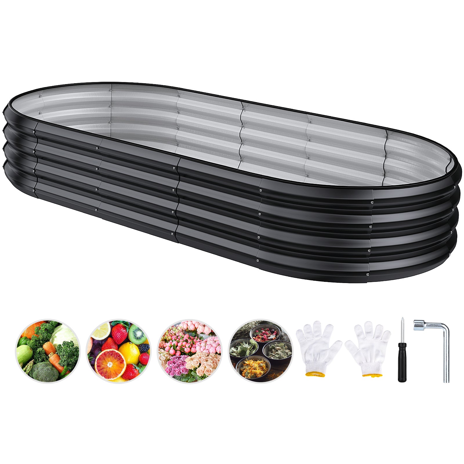 Raised Garden Bed (6x3x1ft)