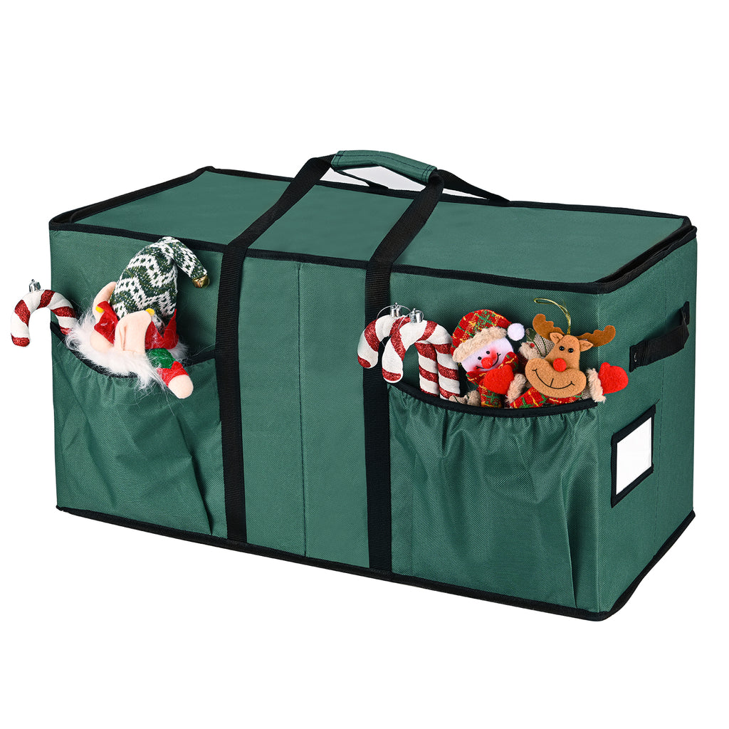 Christmas Ornament Storage Box(Green)