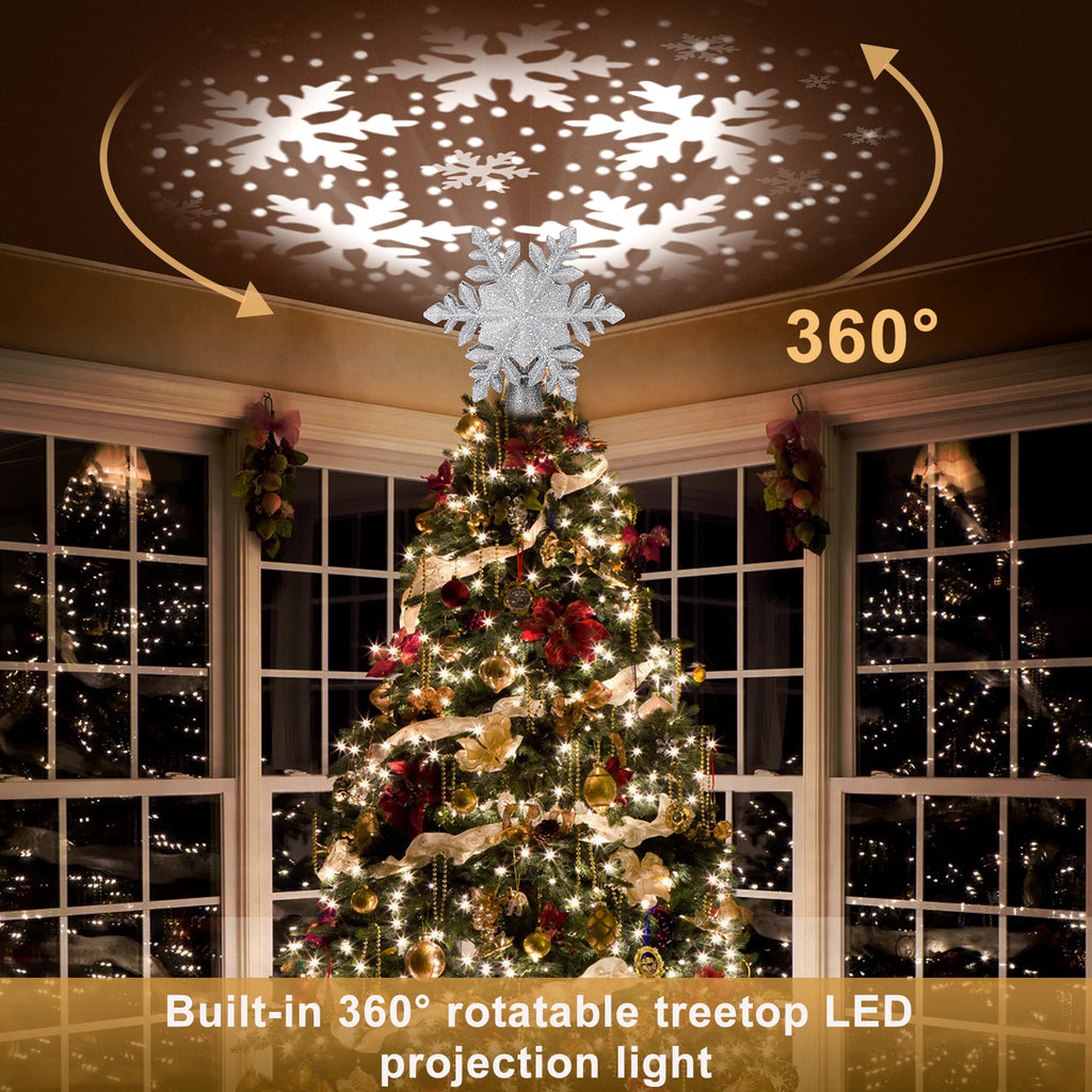Christmas Tree Topper (Snowflake)