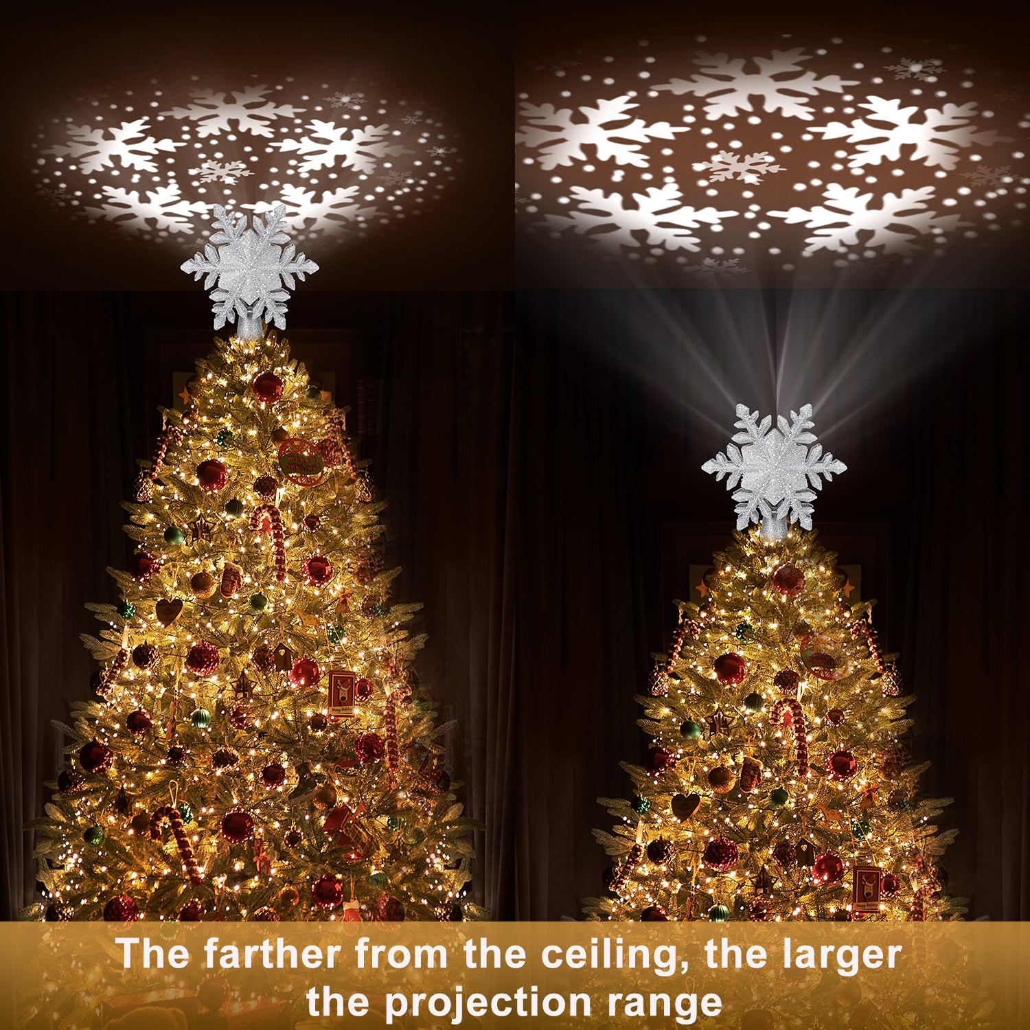 Christmas Tree Topper (Snowflake)