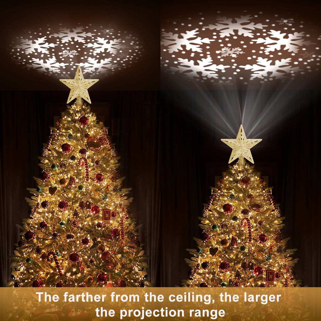 Christmas Tree Topper (Gold)