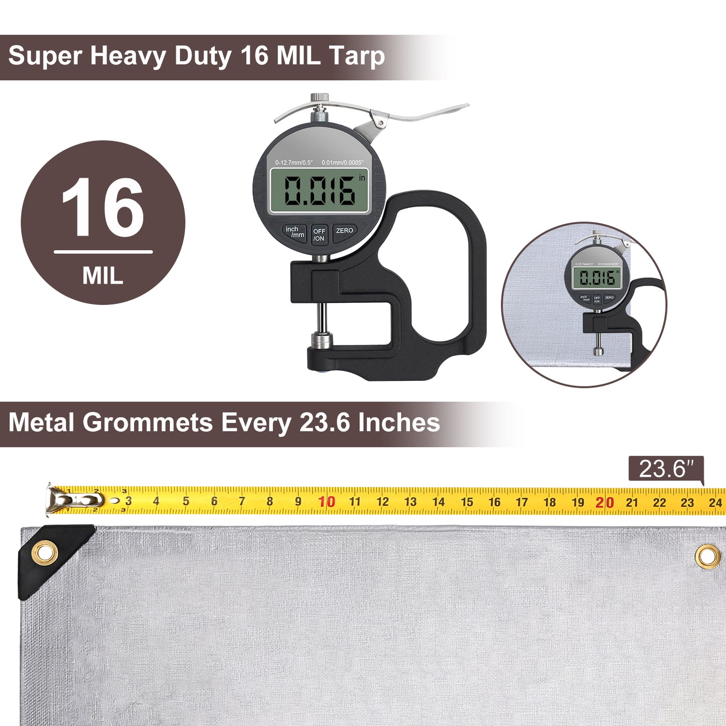 16 Mil Tarp(16x20FT)