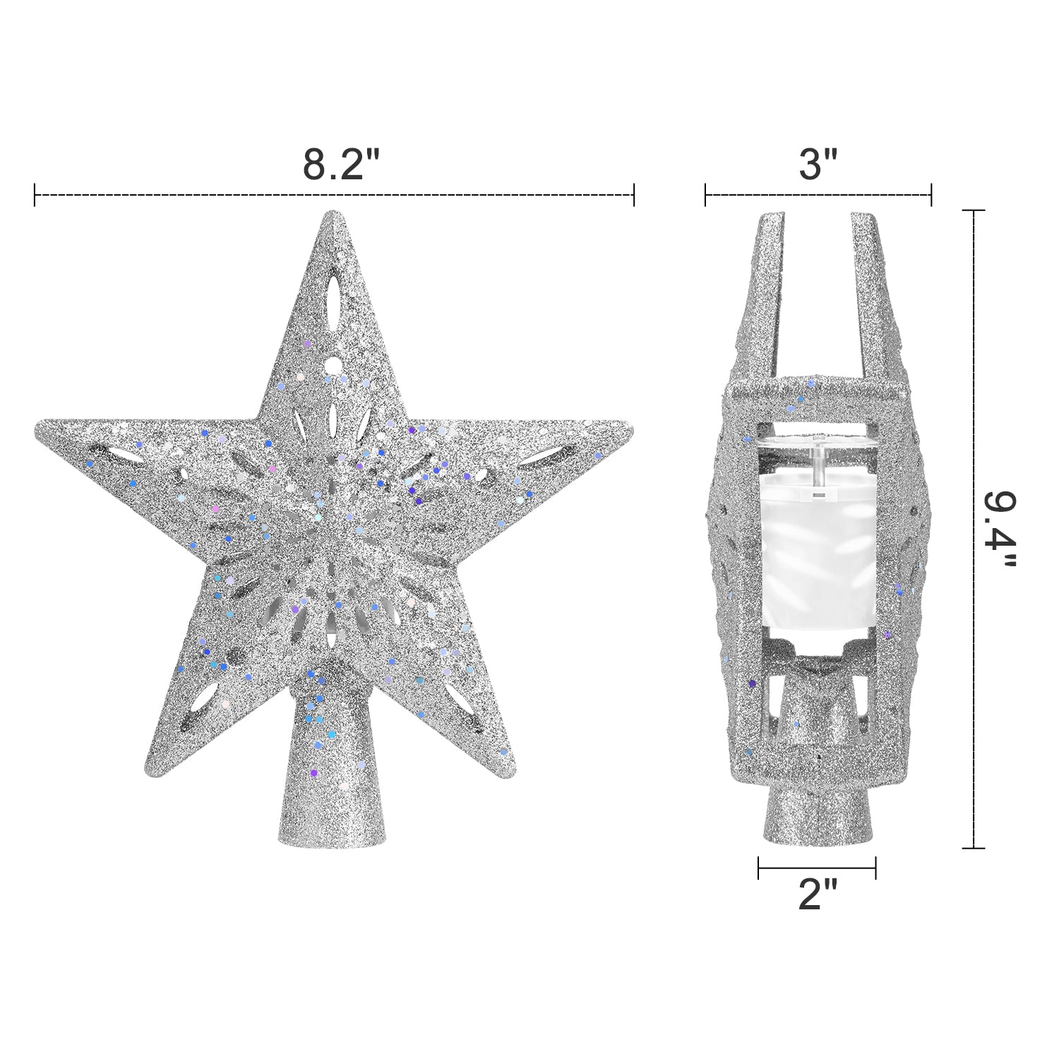 Christmas Tree Topper (Sliver)