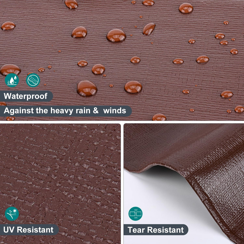 14 Mil Tarps (Brown)