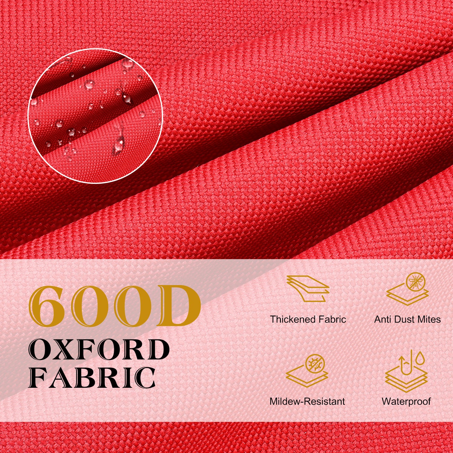 Rolling Christmas Tree Storage Bag (Red)