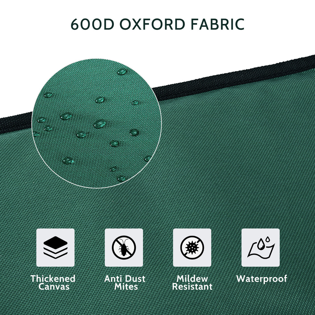 Christmas Ornament Storage Box(Green)