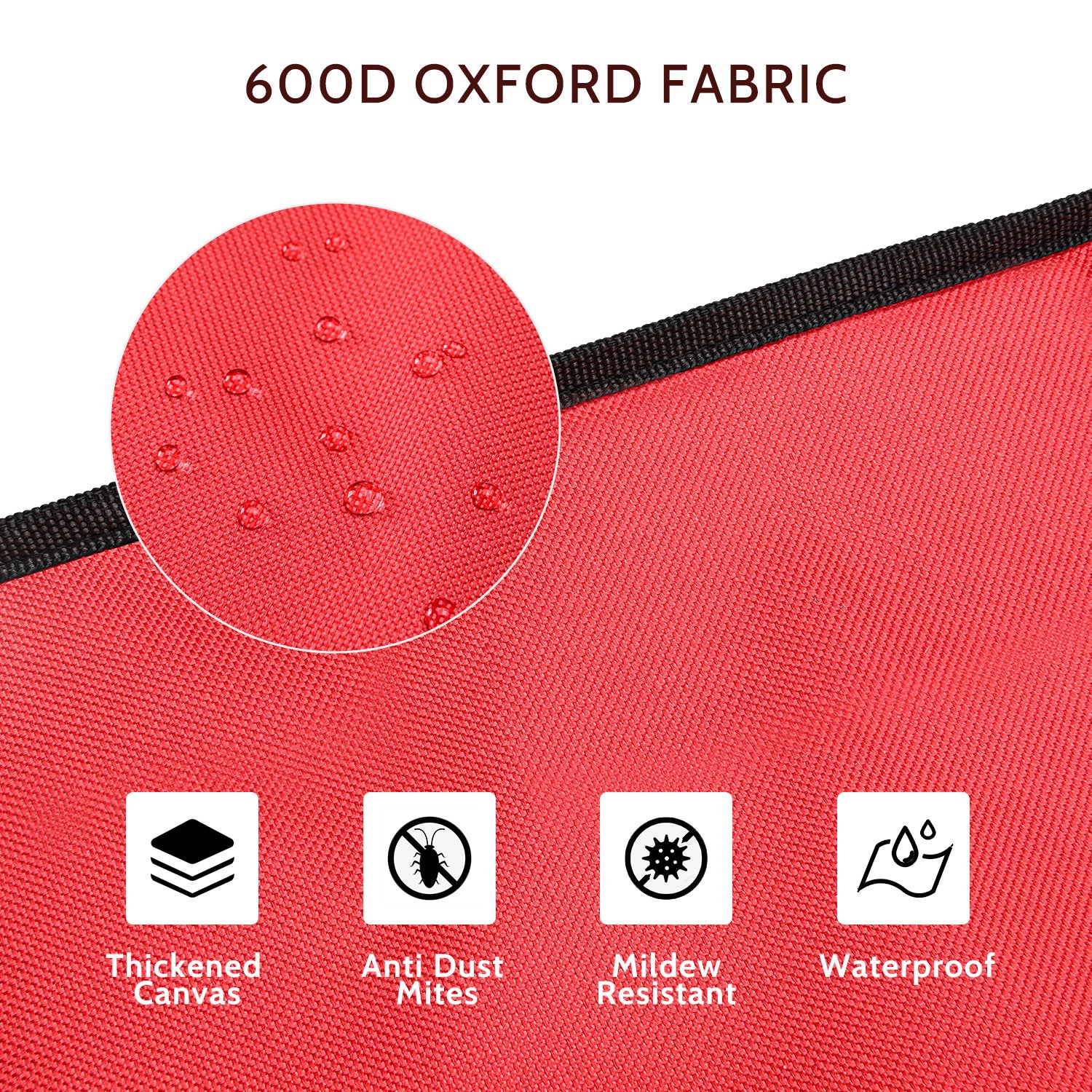 Christmas Ornament Storage Box(Red)