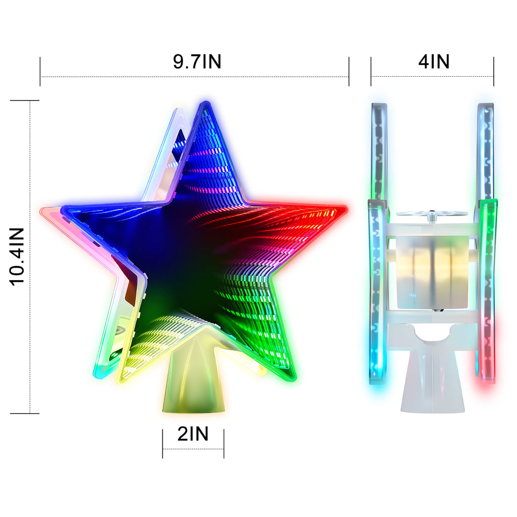 Christmas Tree Topper Star（Multicolour）