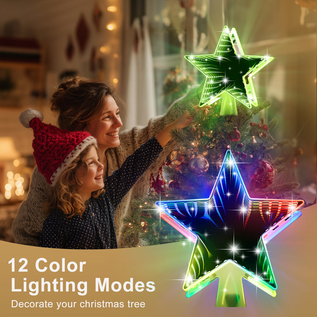 Christmas Tree Topper Star（Multicolour）